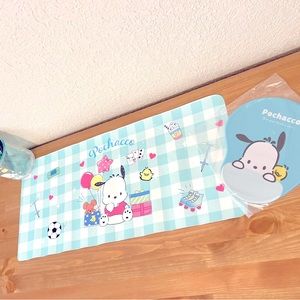 New Sanrio Pochacco Desk Mat Bundle Set